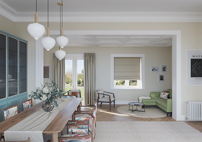 Erin, Hessian - Roman Blind - Image 8